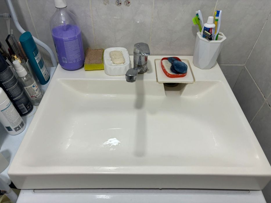 Раковина над стиральной машиной