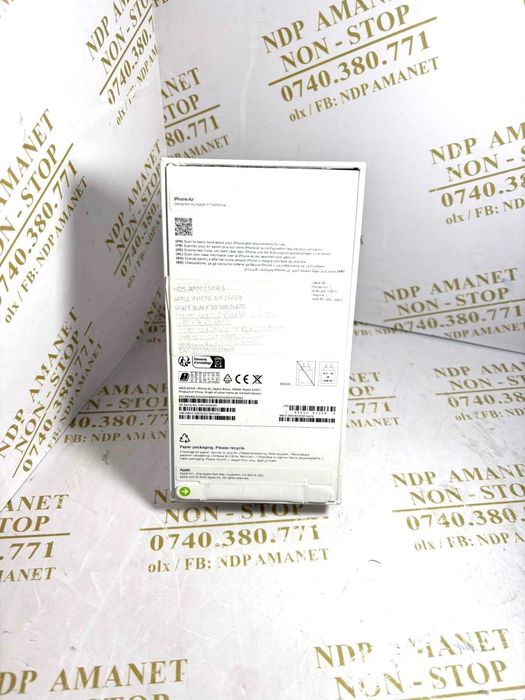 NDP Amanet Calea Mosilor 298 IPHONE 17 AIR , NOU ( 43639)