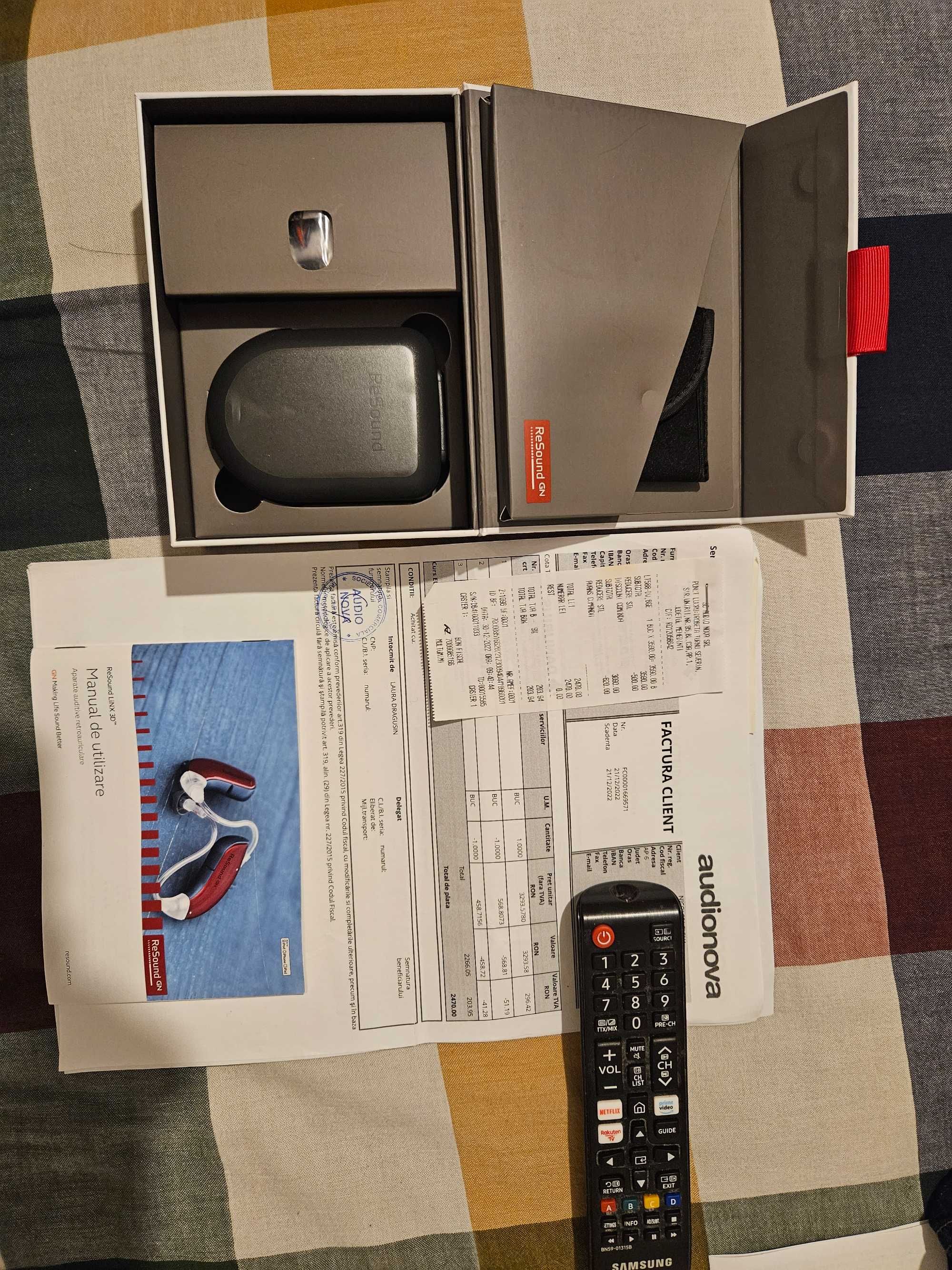 Aparat auditiv Audionova Resound GN model LT 588