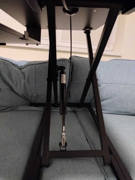 Stand desktop reglabil A+ SDL30, 800x400mm, negru