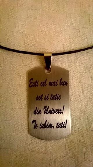 Placute personalizate cu POZE si mesaje