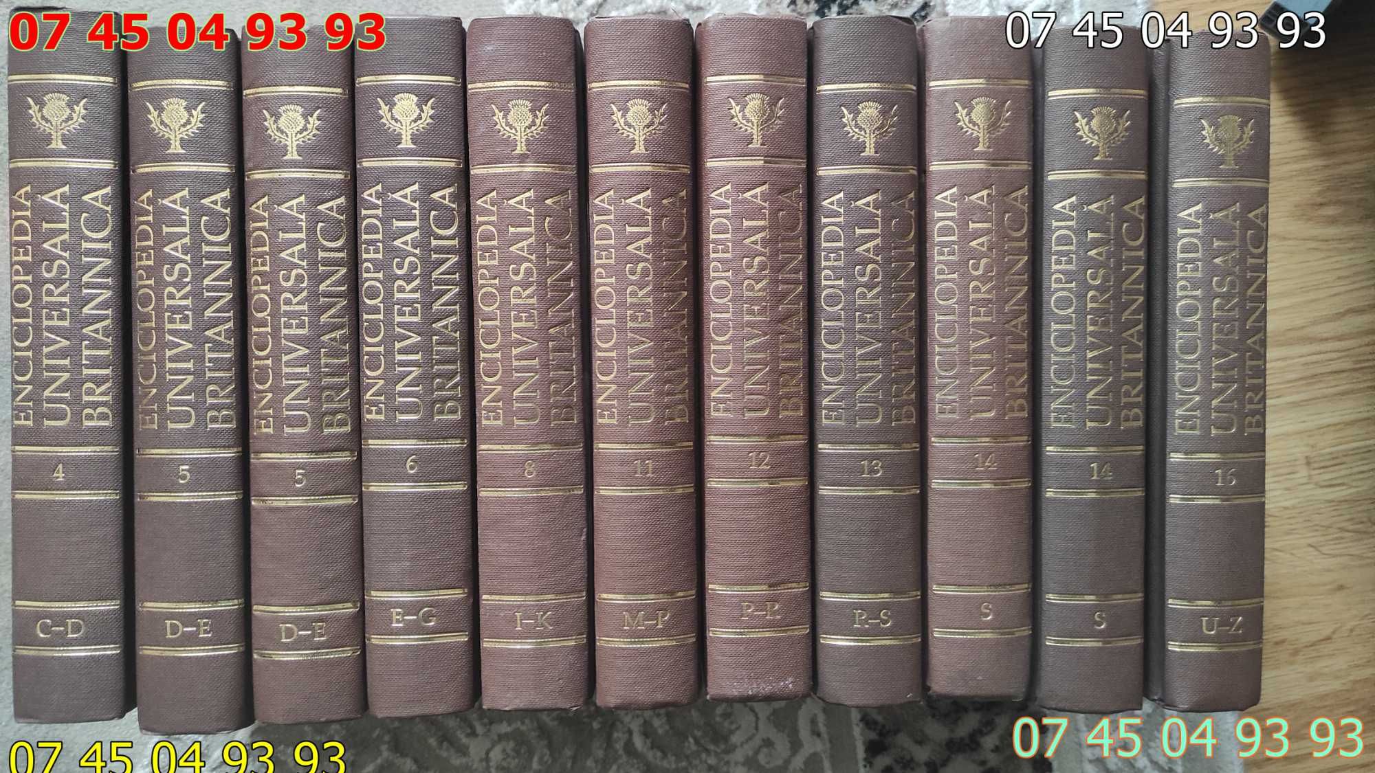 carte carti colectia enciclopedia universala Britanica pret pe volum