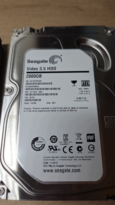 2 buc HDD 3.5 SATA3, 1Tb + 2Tb, uz personal, intretinute