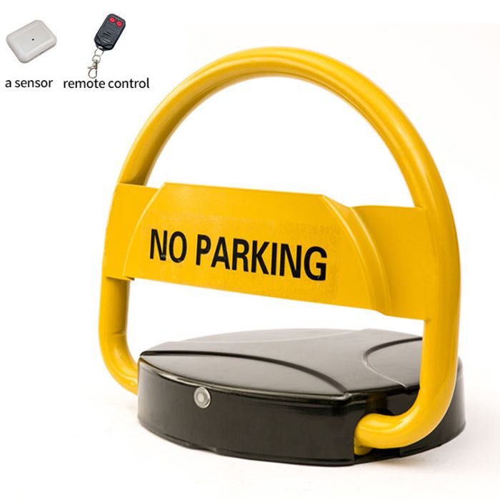 ТОП МОДЕЛ ел. Паркинг скоба с дистанционно и аларма на батерии