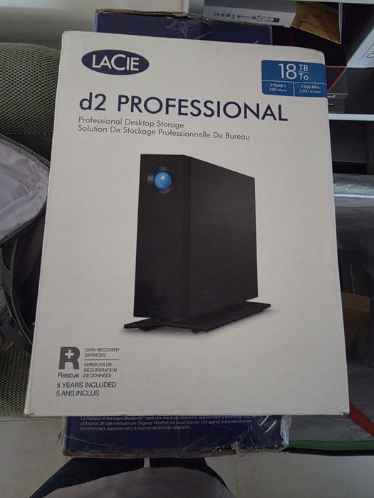 HDD Extern LaCie D2 Professional 18TB, USB 3.1 Type-C