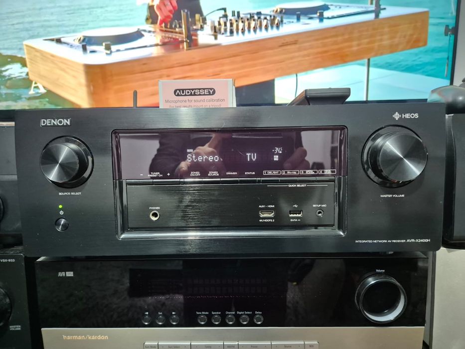 Denon Avr X2400H 7.2/4k/Atmos/Bluetooth/Heos/Wifi/Spotify/usb etc.