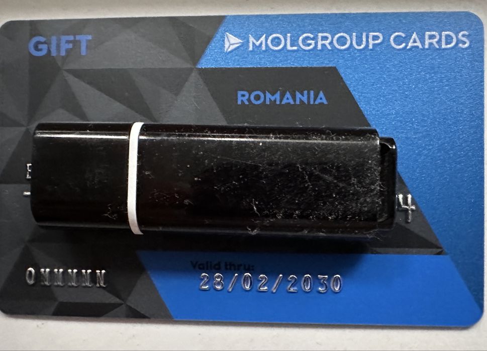 Card de carburant blue MOL 600 lei