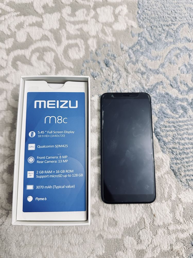 Meizu m8c бюджетный смартфон