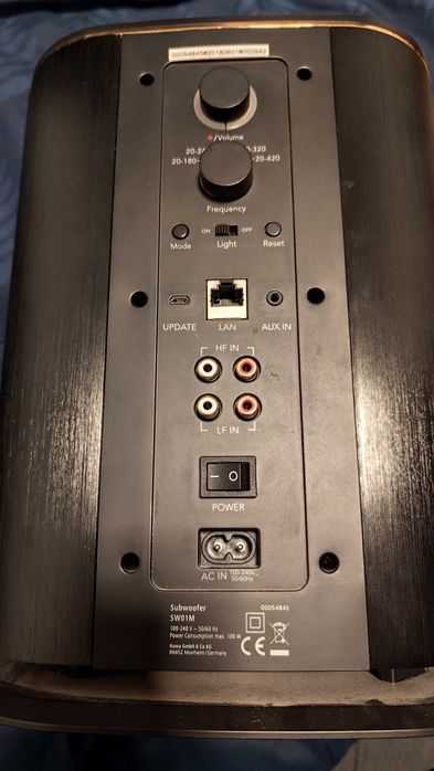 Hama sw01m undok Subwoofer