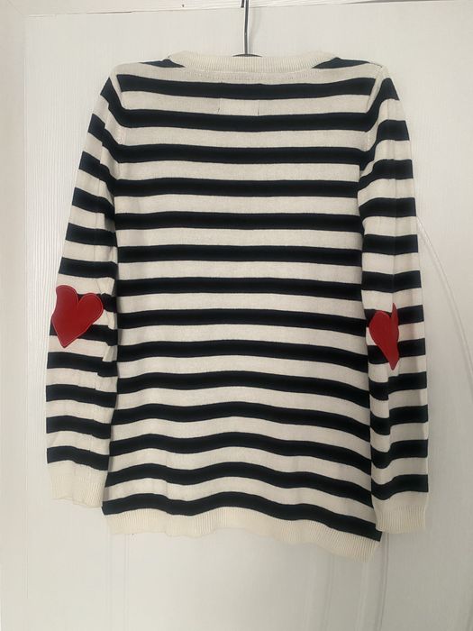 Дамски пуловер със сърца