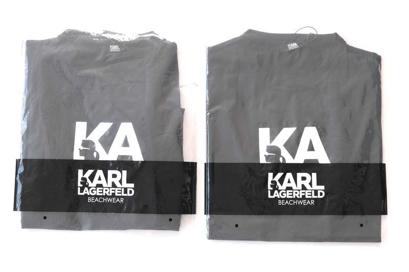 Промо KARL LAGERFELD-М/L/XL-Оригинална черна мъжка тениска