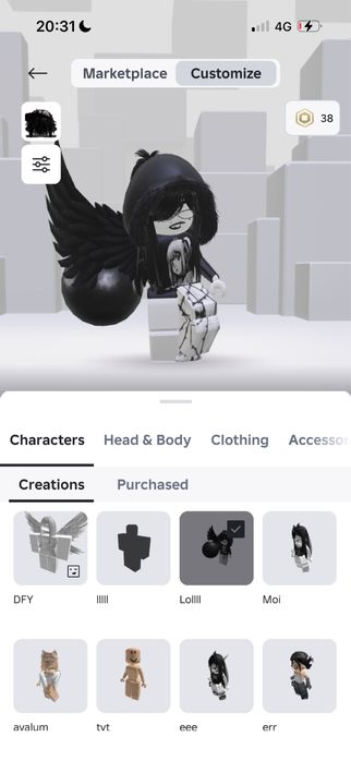 Роблокс аккаунт за тенге