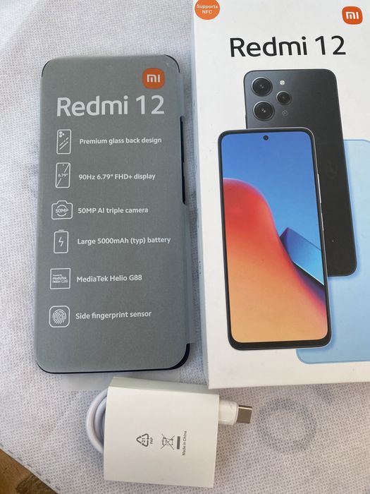 Xiaomi Redmi 12 Midnight black 256 GB