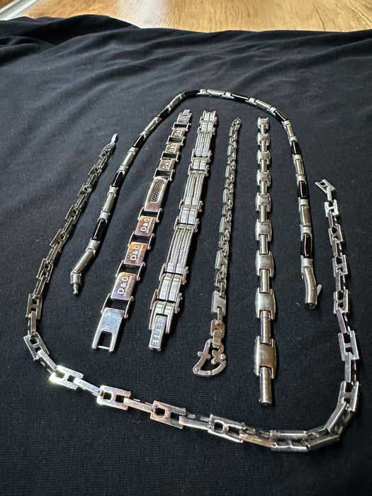 Комплект мъжки колиета - гривни