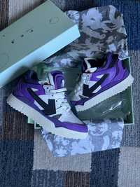 Off White Sponge Purple Size 41