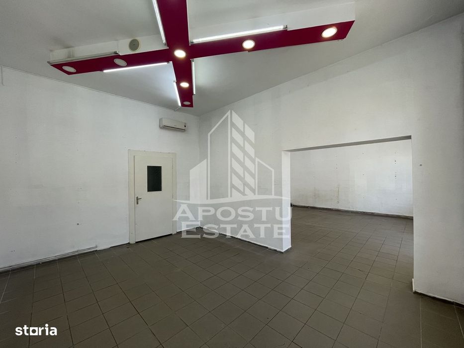 Spatiu comercial stradal, 80 mp, Zona Iosefin
