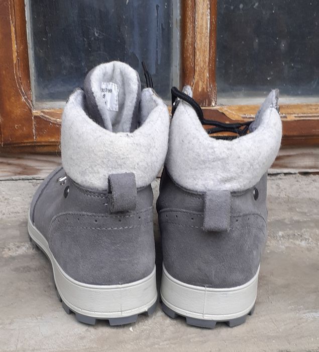 Ghete dama Hush Puppies, gri, noi