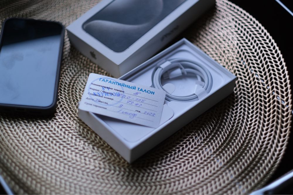 iPhone 15Pro 256gb Dual-Sim Отличный полный комплект