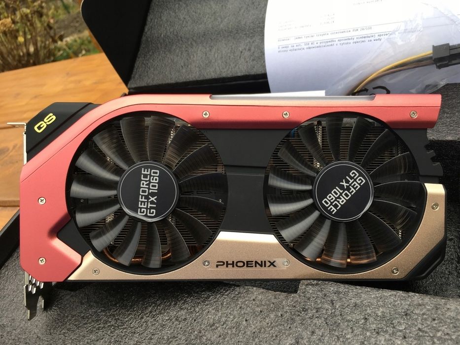 Placa GTX 1060 6gb, RGB