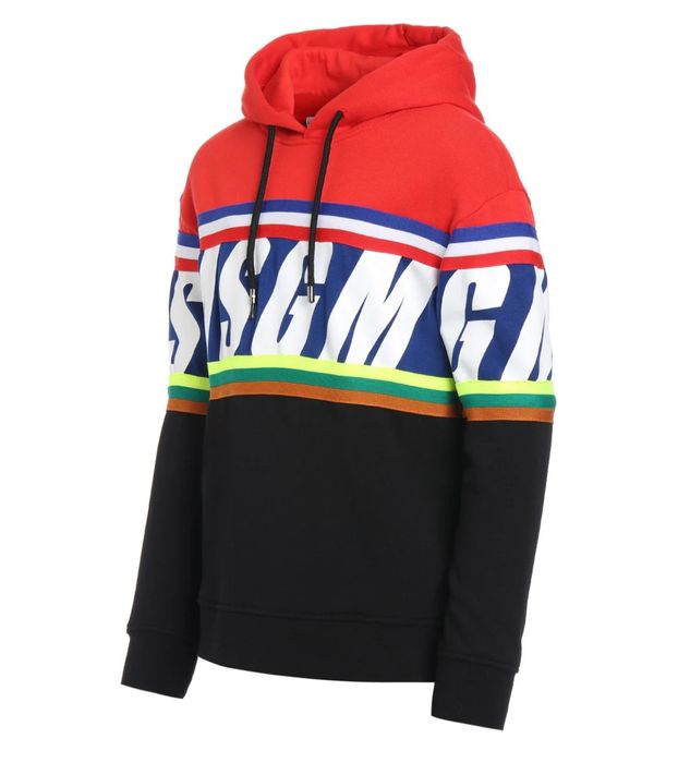 Hanorac  superb colorat cu gluga MSGM 14 ani