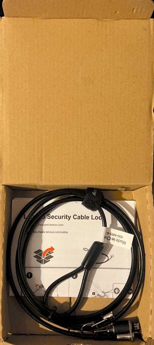 Lenovo Security Cable Lock - P/N: 57Y4303 - Protecție pentru laptop