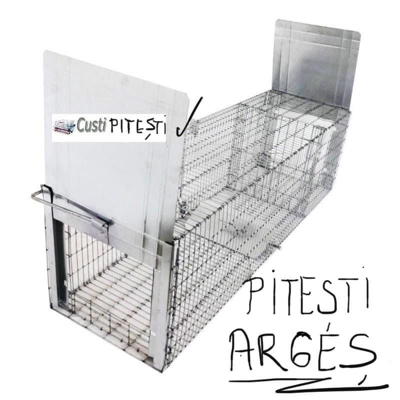 Capcana dihori pisici , doua intrari/ 100 cm Conditie: Produs NOU