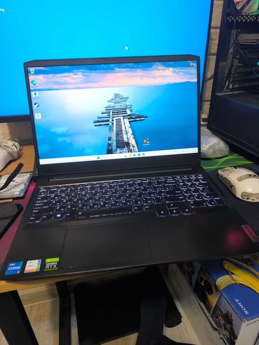 Игровой RTX 3050, i5-11300H ноутбук lenovo ideopad gaming в идеале