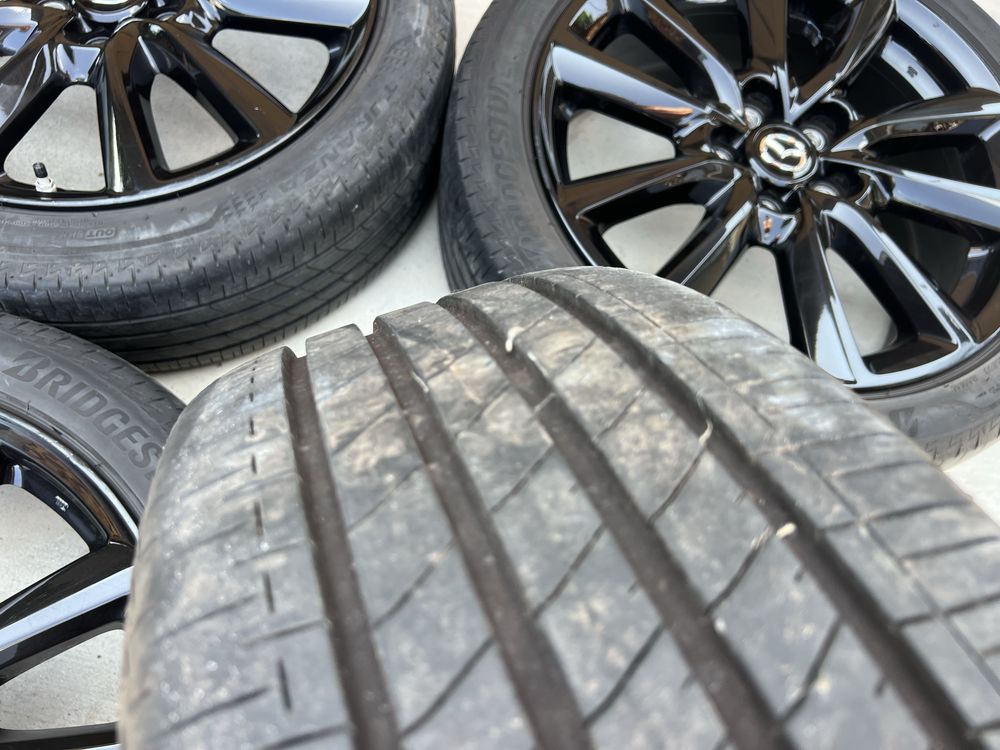 18” джанти 5x114.3 Mazda ОРИГИНАЛНИ с гуми Bridgestone 215/45/18