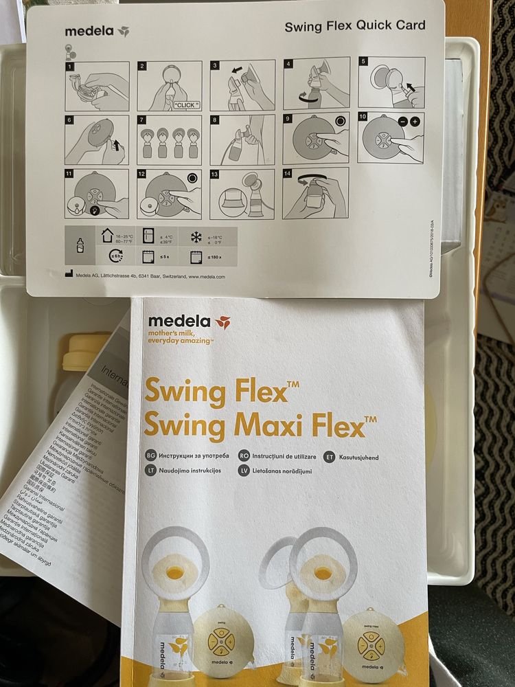 Единична електрическа помпа Medela Swing Flex