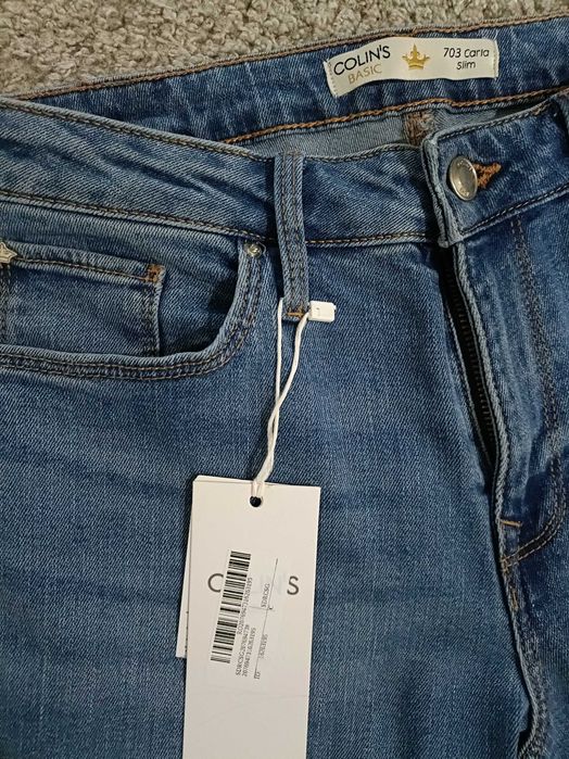 Jeans Colins dama noi cu eticheta