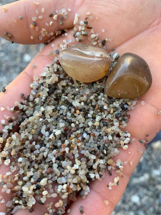 Галька камень кварцевый