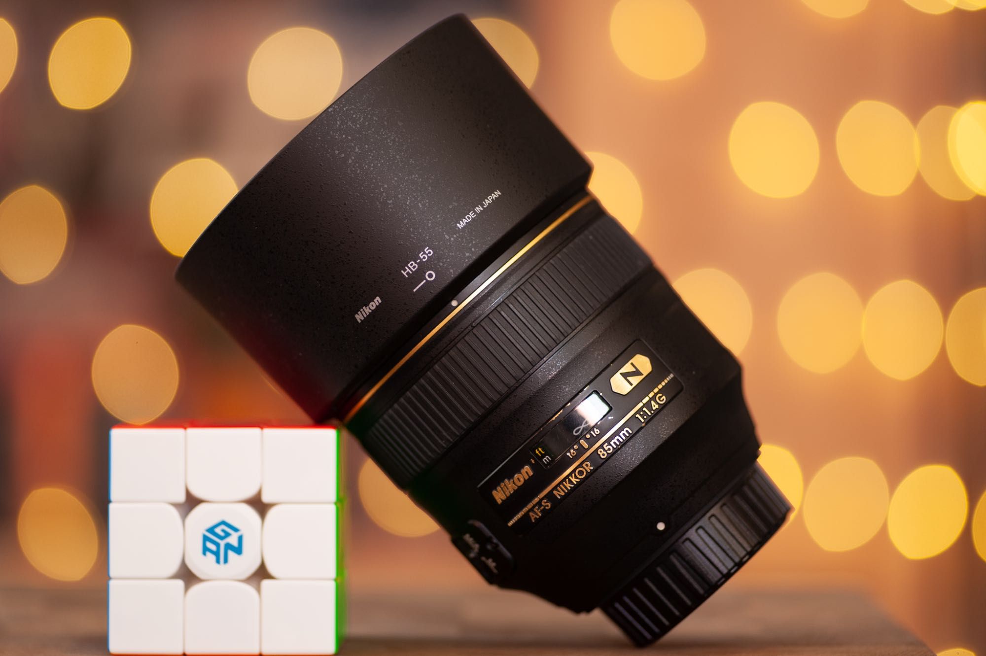 Nikon 85mm f1.4G обектив в гаранция Никон