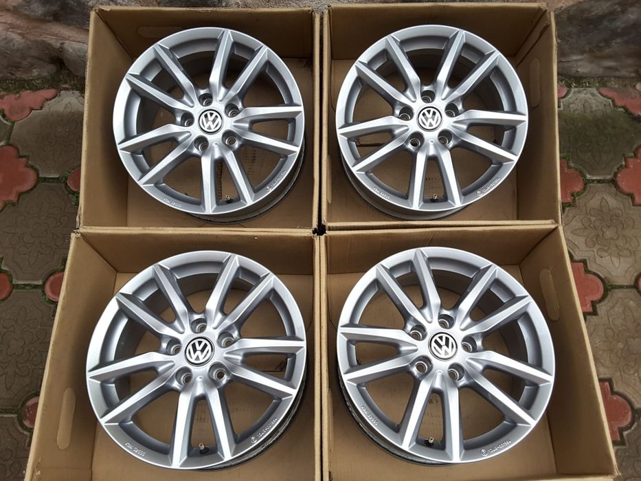 jante aliaj 16; 5x112; Vw Passat b6, b7, b8, b9, Tiguan, Sharan