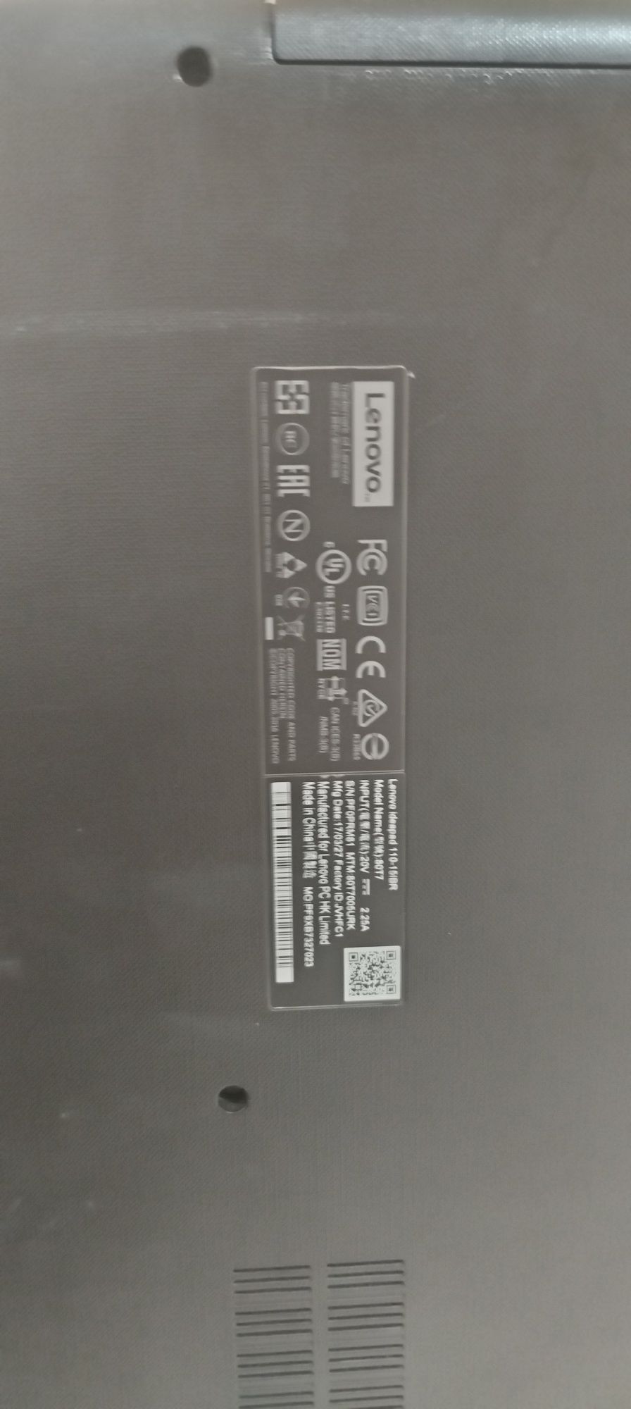 Noutbuk LENOVO TM ideapad TM 110