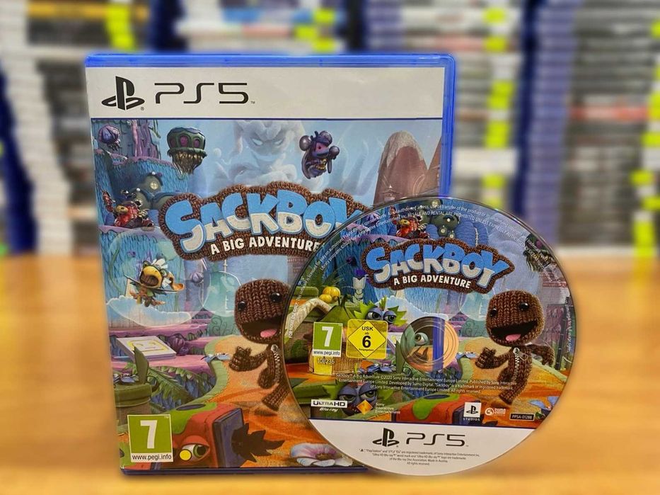 Сэкбой: Большое приключение Пс5/Sackboy: A Big Adventure PS5 На Двоих