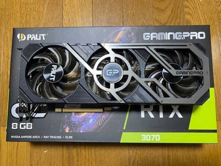 Видеокарта Palit GamingPro RTX 3070 8GB DDR6 256BIT