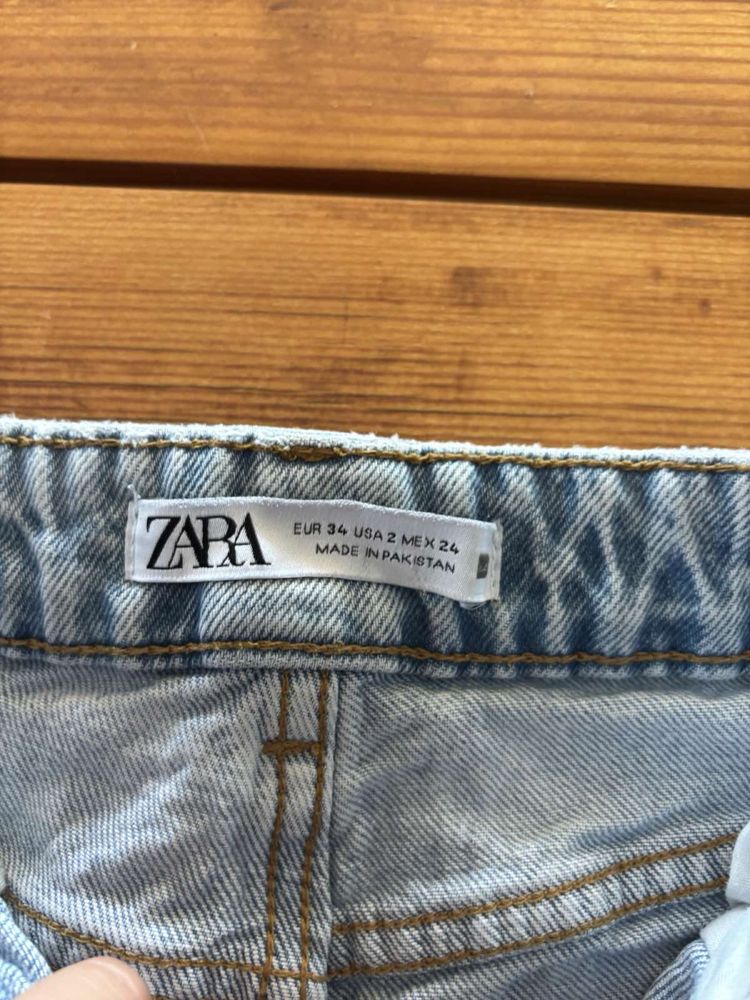 дънки детски светло сини Zara размер 34