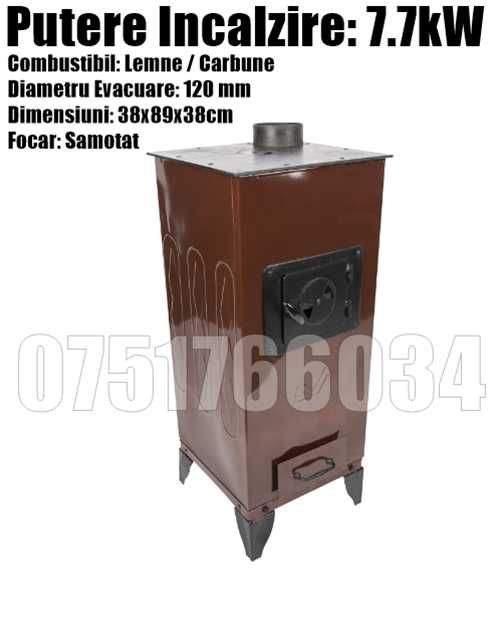 GODIN Soba Lemne Semineu Samotat 7.7kw Maro Casa BH