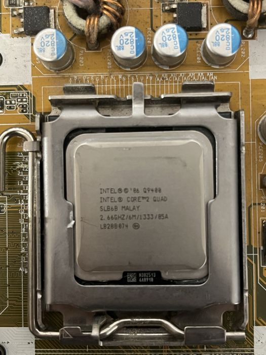 KIT PC RETRO Asus IPIBL-LB intel core2quad 8gb ddr2