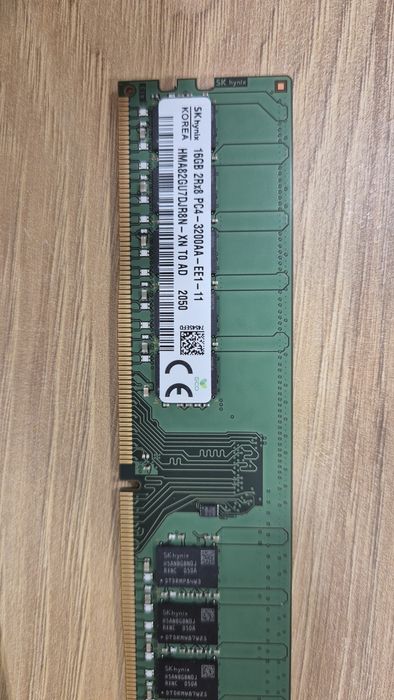 32Gb RAM ECC Udimm 2 x 16GB DDR4-3200 - HP Memory L94258-591