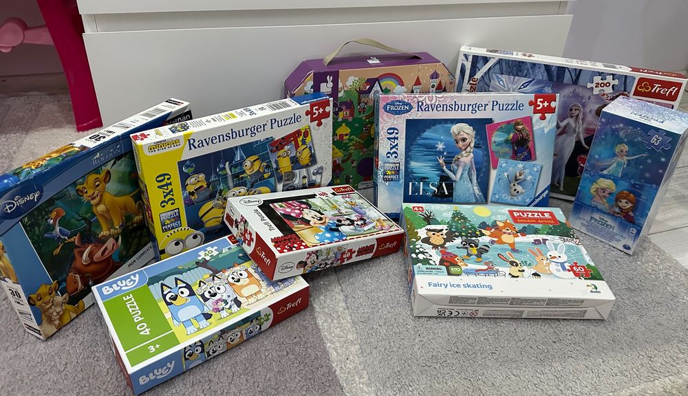 Детски пъзели за 3-4 г. Възраст