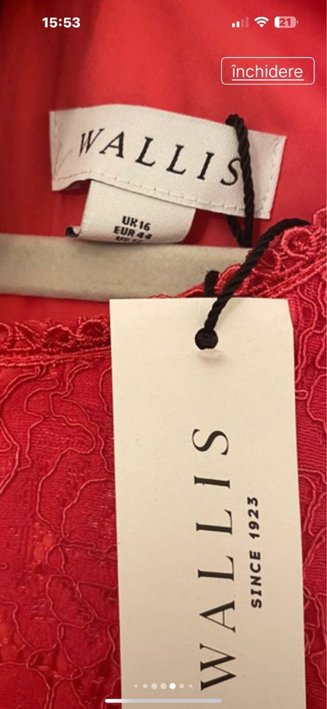 Rochie Wallis noua cu eticheta