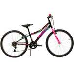 Bicicleta Copii DHS Turbo - 24 Inch, Negru