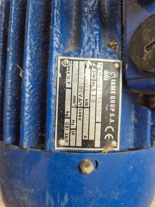 Motor electric ca nou