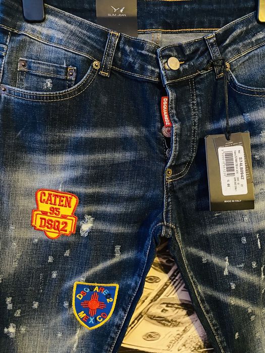 Blugi Dsquared2 albastru
