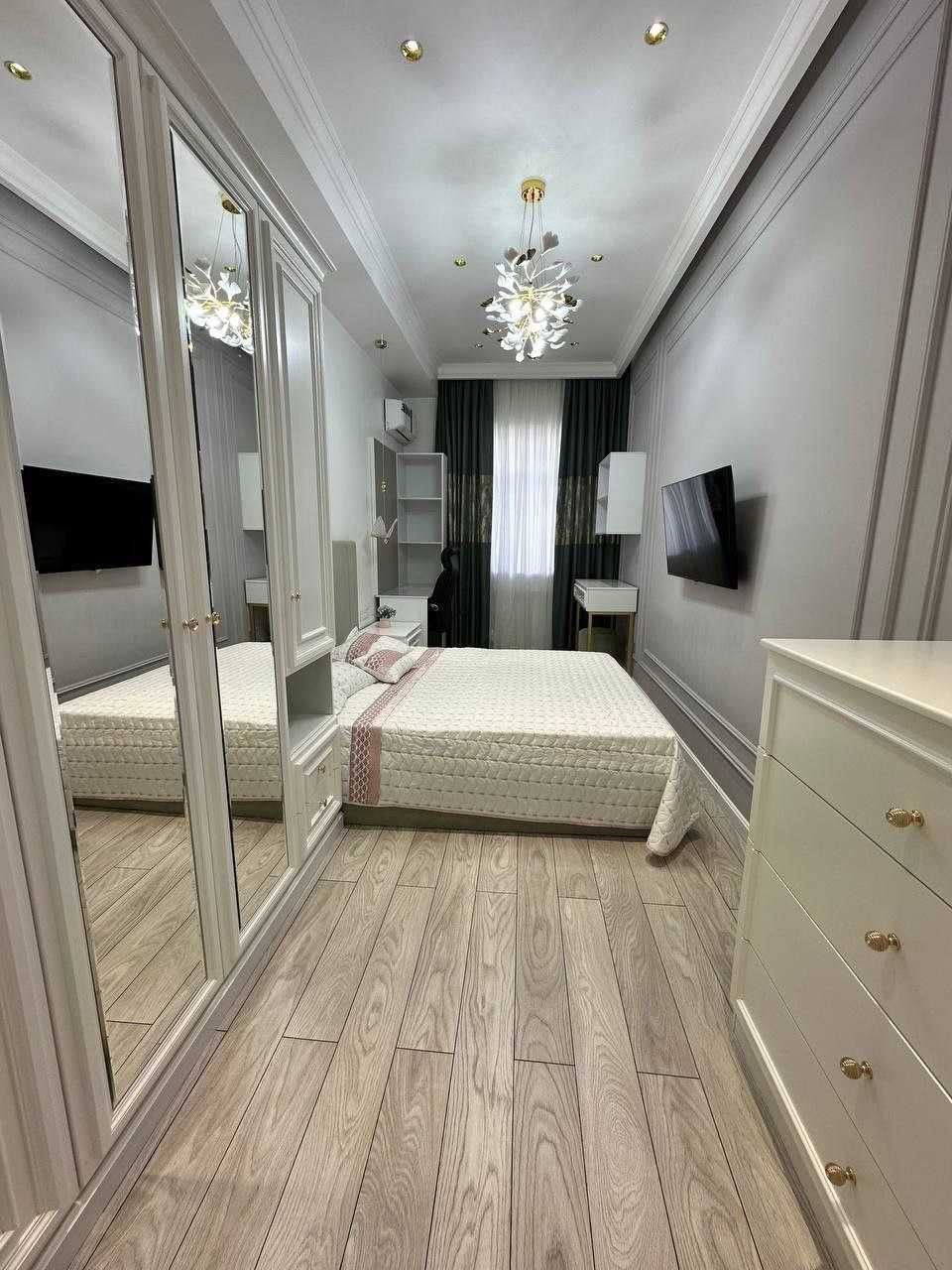 4-комнатная  в ЖК Ренессанс 130 м² Паркентский рынок