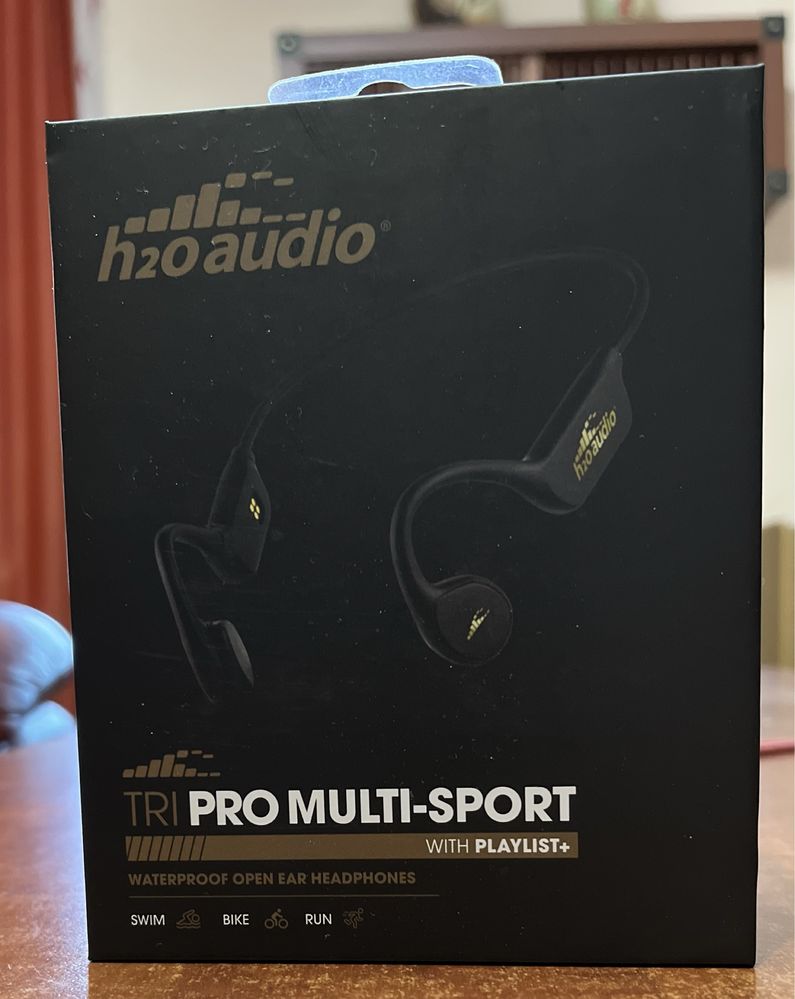 Căsti H2O Audio Tri Multi-Sport cu Playlist+