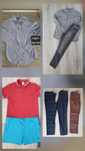 Haine barbati pantalon blugi tricou bluza camasa tricou s m zara ralph