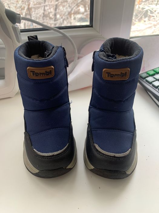 Детские зимние  сапоги б/у 23 р