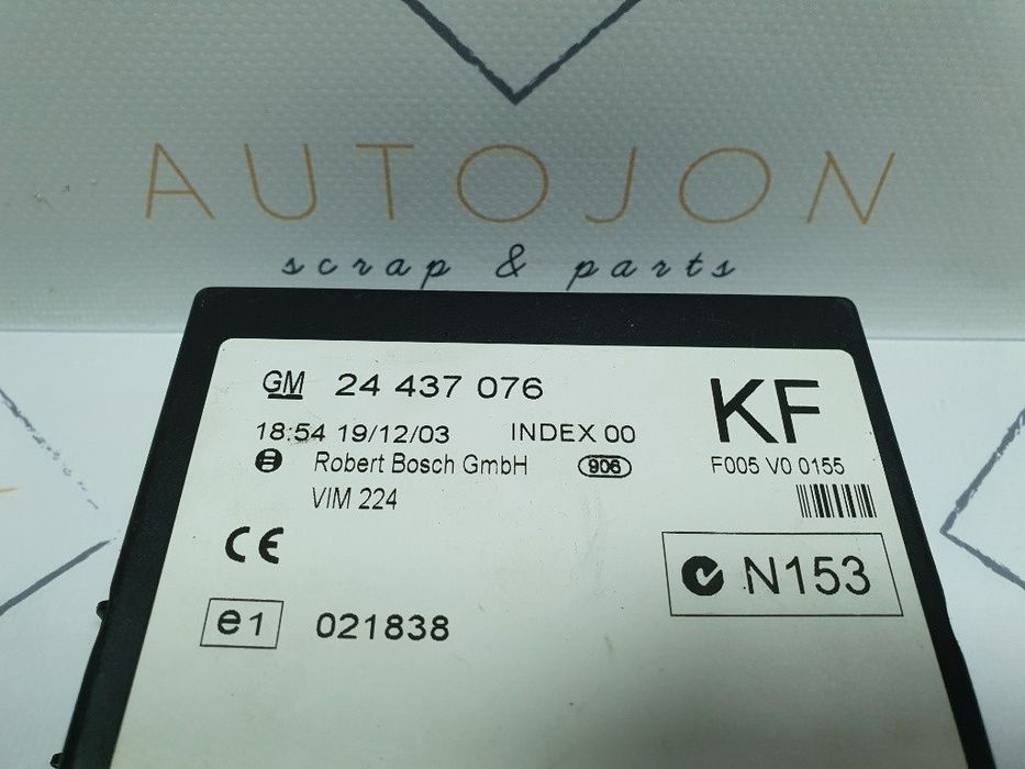 Calculator confort OPEL ASTRA G Hatchback F48_, F08_, T98 1998 - 2009 1.7 DTI 16V Y 17 DT  24437076